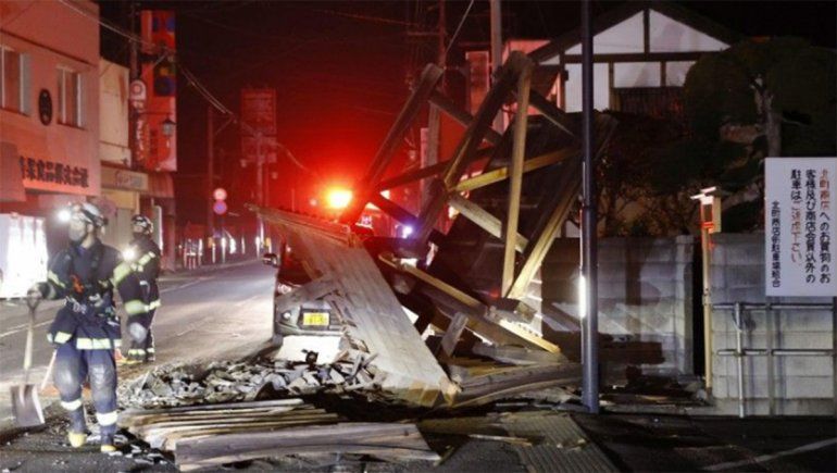Un sismo de magnitud 7,2 sacudió a Japón