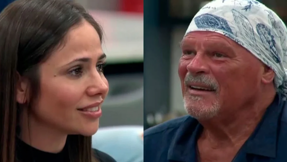 Romina Uhrig y Walter Santiago mantienen una entrañable relación dentro de la casa de GH.