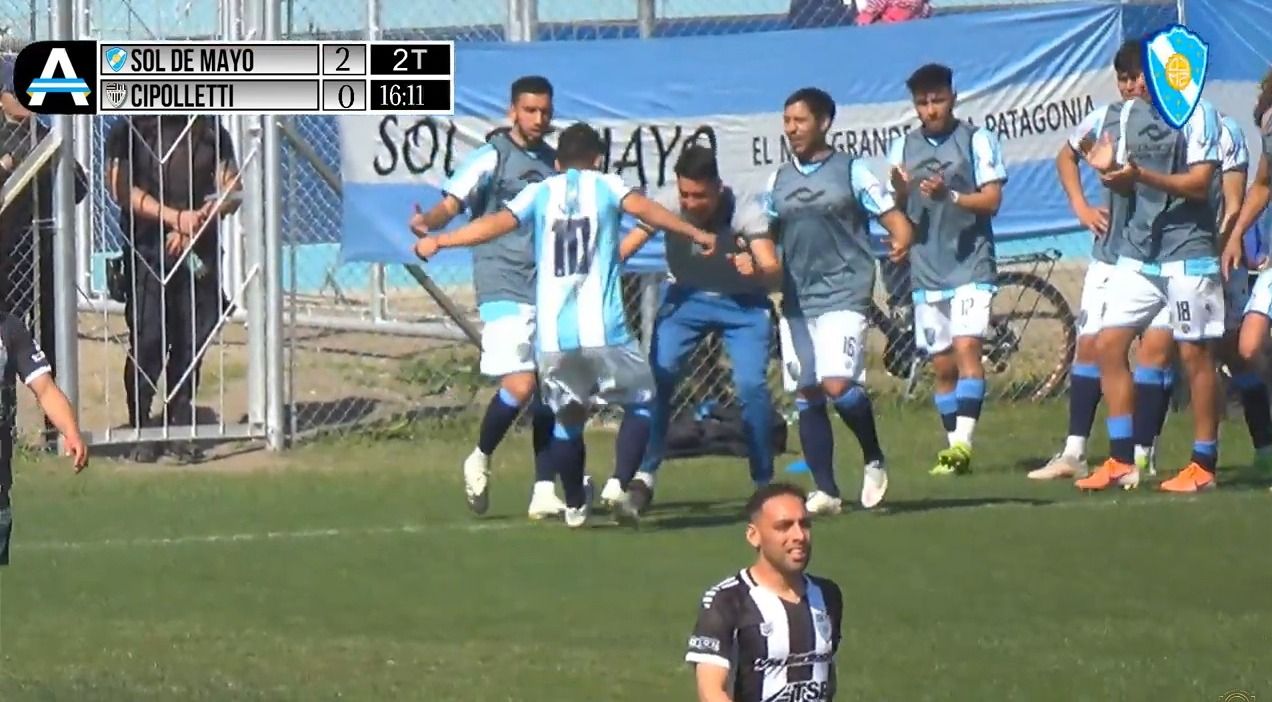 Otro golpe para Cipolletti: dura derrota en el clásico rionegrino