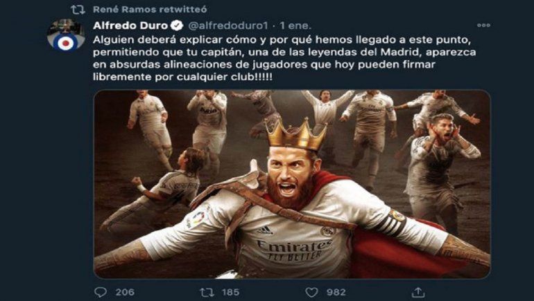 Al igual que Messi, Sergio Ramos puede salir gratis de su club en junio.