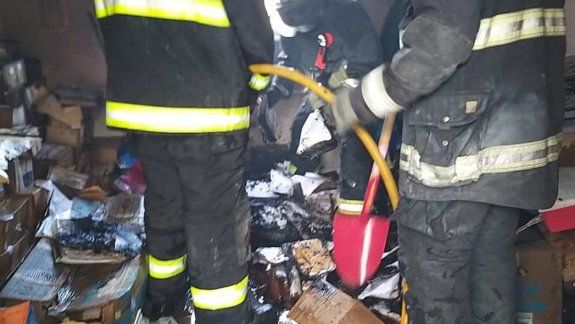 Tras un incendio