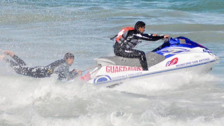 La raya fue descubierta por un turista cuando bajó la marea.