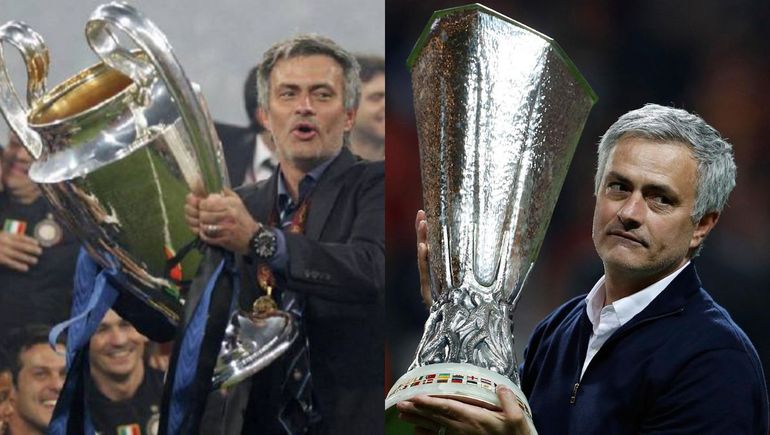 José Mourinho quiere ser el primer entrenador en salir campeón de las tres máximas competencias europeas. 
