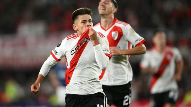 El Diablito Echeverri marcó su primer gol El Diablito Echeverri marcó su primer gol