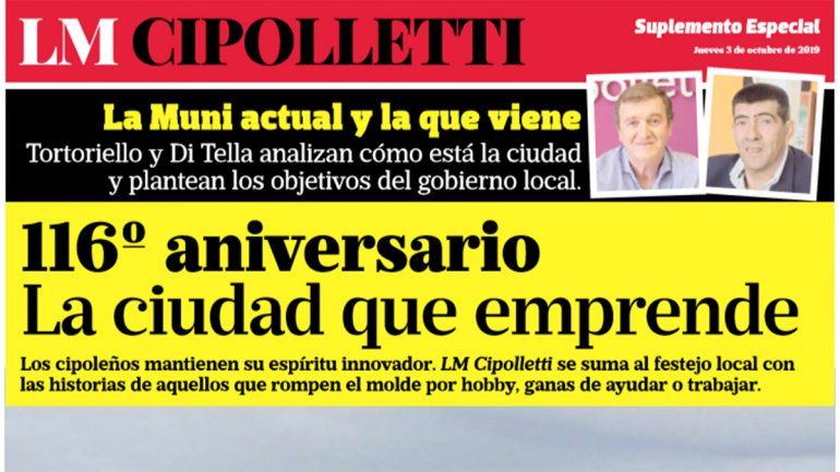 116° Aniversario de Cipolletti