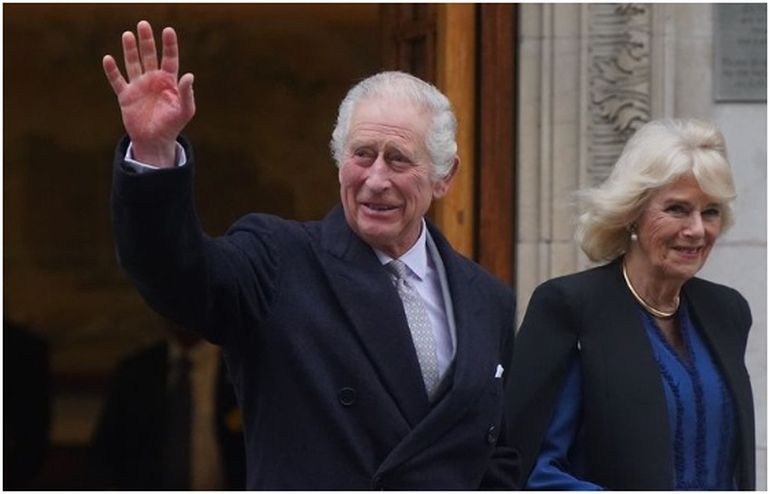 El rey Carlos III y su esposa, la reina Camila. El rey Carlos III y su esposa, la reina Camila.