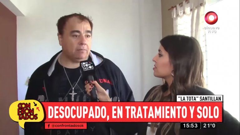 La Tota Santillán, con la heladera vacía y viviendo de trueques