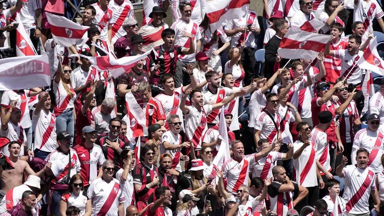 La hinchada de River acompañó en el Mundial de Clubes