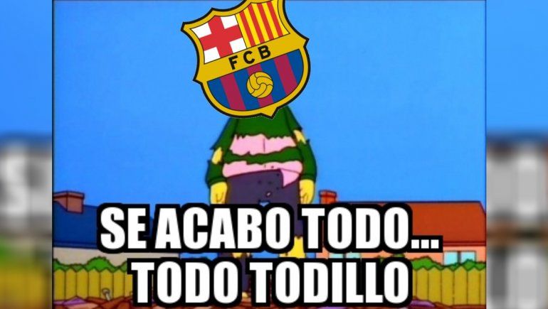 Messi dejó el Barcelona y las redes se llenaron de memes