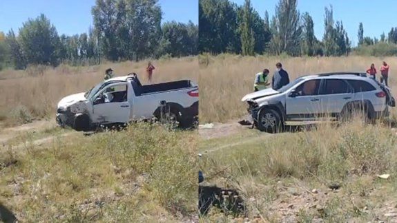 Otro brutal choque sobre la Ruta Chica: un conductor al hospital