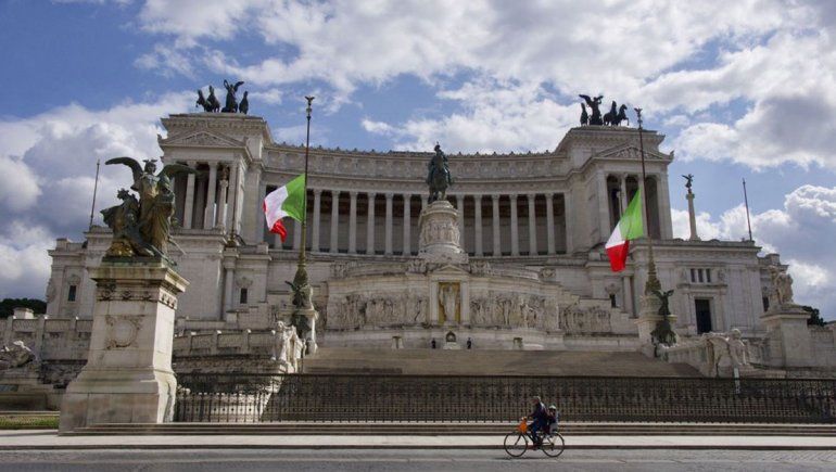 En Italia las banderas est&aacute;n a media asta.&nbsp;