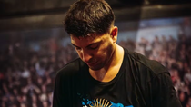 Gastón Edul no pudo vencer al español. Gastón Edul no pudo vencer al español.