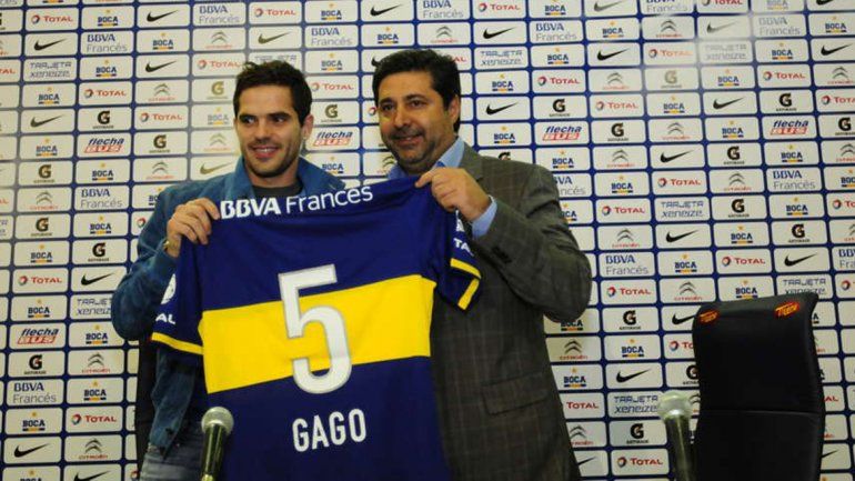 El volante regresó al Xeneize en 2013